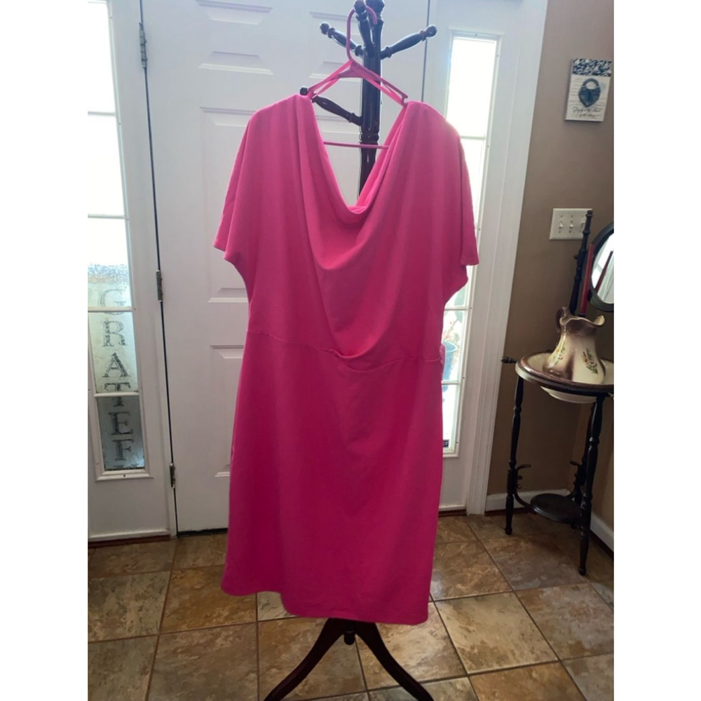 Women's Alexia Admor Pink Dress Size 3X